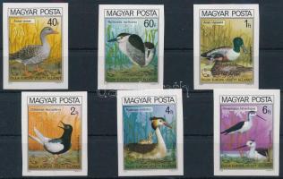 1980 Madarak IX. - Védett vízimadarak vágott sor