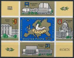 1980 Európai Biztonsági és Együttműködési Értekezlet V. - Madrid vágott blokk (6.000)