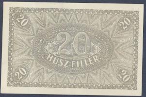 1920. 20f (2x) színeltérések T:I