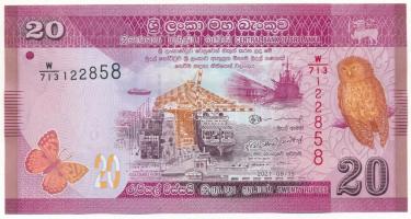 Srí Lanka 2021. 20R "W/713 122858" T:UNC
Sri Lanka 2021. 20 Rupees "W/713 122858&quo...