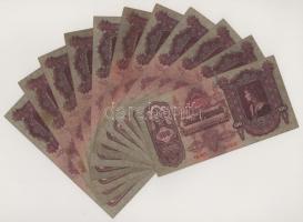 1930. 100P (11x) mind csillagos sorozatszámmal T:F-VG