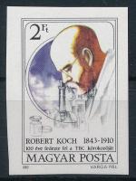 1982 Robert Koch vágott bélyeg
