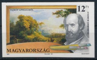 1991 Id. Markó Károly vágott bélyeg