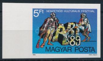 1989 ART vágott ívszéli bélyeg