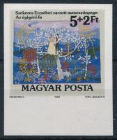1989 Ifjúságért XIII. vágott ívszéli bélyeg