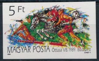 1989 Öttusa VB III. vágott bélyeg