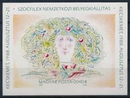 1988 SZOCFILEX vágott blokk