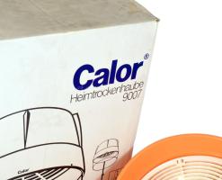 cca 1975 Calor búrás álló hajszárító, eredeti dobozában