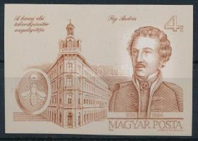 1986 Fáy András vágott bélyeg