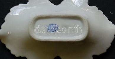 Viktória-mintás Herendi porcelán tálka / Herend-chinaware 16x9 cm