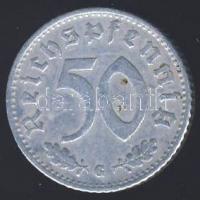 Német 3. Birodalom 1943G 50Pf hk-tel T:3+