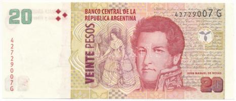 Argentína DN (2018) 20P "42729007 G" T:AU
Argentina ND (2018) 20 Pesos "42729007 G&q...