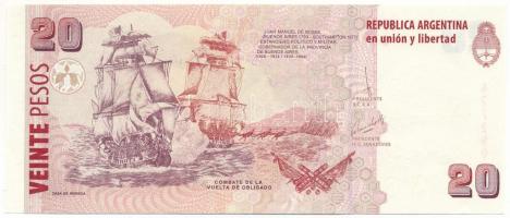 Argentína DN (2018) 20P "42729007 G" T:AU
Argentina ND (2018) 20 Pesos "42729007 G&q...