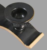 Zsolnay Manufaktúra, Gádor István (1891 - 1984) és Gorka Géza (1894 - 1971) tervezők: Gyertyatartó. ...