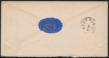1871 5kr levélen "GYULA" - "NAGY VÁRAD"