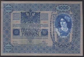 1902. 1000K (5x) "3703-30707" egymásutáni sorszámmal, "Deutschösterreich" felülb...