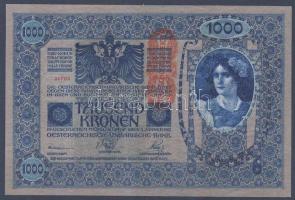 1902. 1000K (5x) "3703-30707" egymásutáni sorszámmal, "Deutschösterreich" felülb...