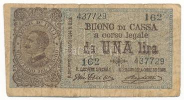 Olaszország 1914-1917. 1L T:VG
Italy 1914-1917. 1 Lira C:VG
Krause 36a