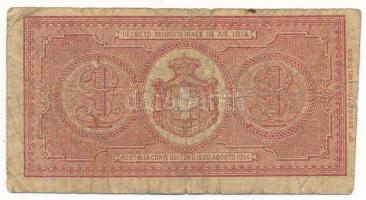 Olaszország 1914-1917. 1L T:VG
Italy 1914-1917. 1 Lira C:VG
Krause 36a