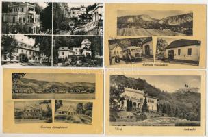 51 db MODERN fekete-fehér magyar város képeslap / 51 modern black and white Hungarian town postcards