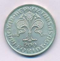 1978. 200Ft Ag "Első magyar aranyforint" T:BU patina
Adamo EM56