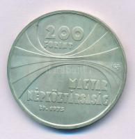 1975. 200Ft Ag "Magyar Tudományos Akadémia" T:BU patina
Adamo EM47