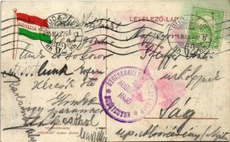 1915 "VISEGRÁD", A Magyar Királyi Folyam- és Tengerhajózási Részvénytársaság (MFTR) termes...