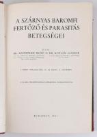 Manninger Rezső - Kotlán Sándor: A szárnyas baromfi fertőző és parasitás betegségei. Bp., 1931, Stád...