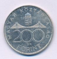 1994. 200Ft Ag "Deák" T:AU,XF 
Adamo F13.1