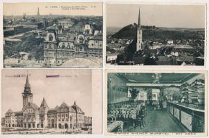 7 db RÉGI és MODERN város képeslap / 7 pre-1945 and modern town postcards