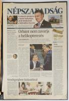 1956-2016 A Népszabadság első és utolsó száma: I. évf. 1. sz., 1956. nov. 2., benne a forradalom hír...