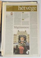 1956-2016 A Népszabadság első és utolsó száma: I. évf. 1. sz., 1956. nov. 2., benne a forradalom hír...