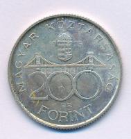 1995. 200Ft Ag "Deák" T:AU,XF kis patina
Adamo F13.1