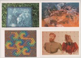 16 db MODERN megíratlan Mozgó Világ képeslap / 16 modern art postcards