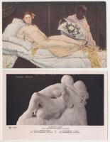 37 db RÉGI megíratlan motívum képeslap / 37 pre-1945 unused motive postcards
