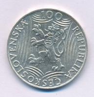 Csehszlovákia 1949. 100K Ag "Sztálin" kapszulában T:AU
Czechoslovakia 1949. 100 Korun Ag ...