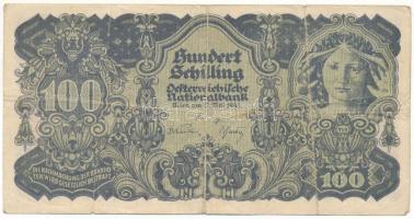 Ausztria 1945. 100Sch "1219 33747" T:F,VG
Austria 1945. 100 Schilling "1219 33747&qu...