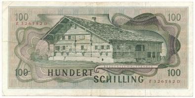 Ausztria 1969. 100Sch "Z326582D" T:F
Austria 1969. 100 Schilling "Z326582D" C:F...