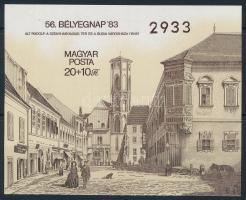 1983 Bélyegnap (56.) vágott blokk (4.000)