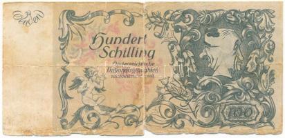 Ausztria 1953. 100Sch "Volksopposition" politikai propaganda T:VG kis anyaghiány
Austria ...