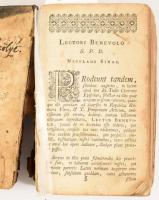 M.T. Ciceronis epistolarum selectarum Libritres. Quoes Notis illustravit Joannes Gasparus Schröderus...