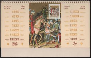 1971 Képes krónika CM-ek 1985-ös naptáron