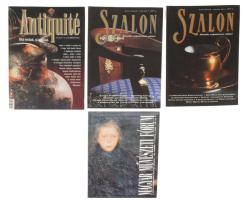 ca 1990-2000 4 db művészeti és régiséges folyóirat benne induló szám is