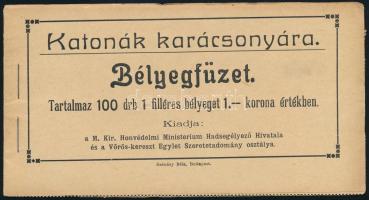 1915 Katonák karácsonyára bélyegfüzet