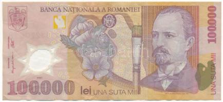 Románia 2001. 100.000L "026B3270618" T:F
Romania 2001. 100.000 Lei "026B3270618&quot...