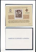 1994 Nemzetközi Családév emlékív pár, az egyik hátoldalán "MABÉOSZ ELNÖKSÉG AJÁNDÉKA" feli...