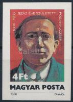 1986 Pogány József vágott bélyeg
