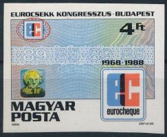 1988 Eurocsekk Kongresszus vágott bélyeg