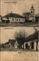 Gyón (Dabas), Református templom és lelkészlak, Budapesti út, üzlet (EK)