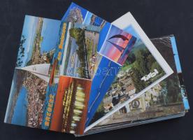 100 db MODERN külföldi város képeslap / 100 modern foreign town postcards
